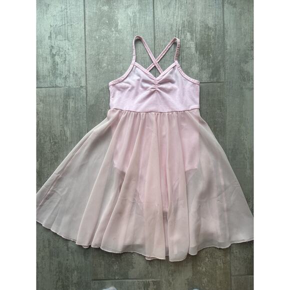Toddler Kids Girls Sleeveless Pink Dance Ballet Tutu Dress Tulle Leotard  5-6 S - Picture 9 of 16
